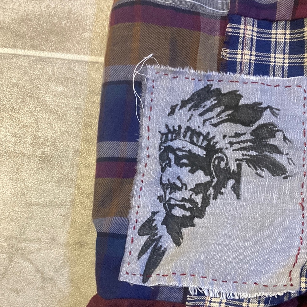 Patchwork skirt “Native American heritage” - Picture 9 of 17